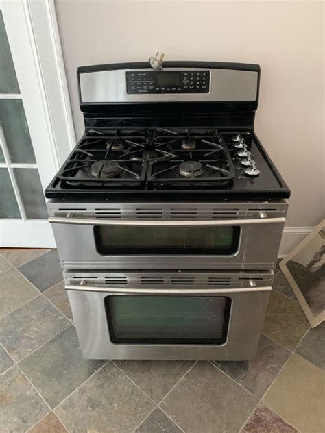 jenn air gas stove with double oven